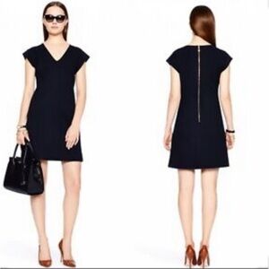 Kate Spade V-Neck Ponte Dress